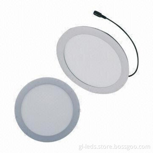Energy Saving Round Panel Lights with 5,500 to 7,000K Color Temperature